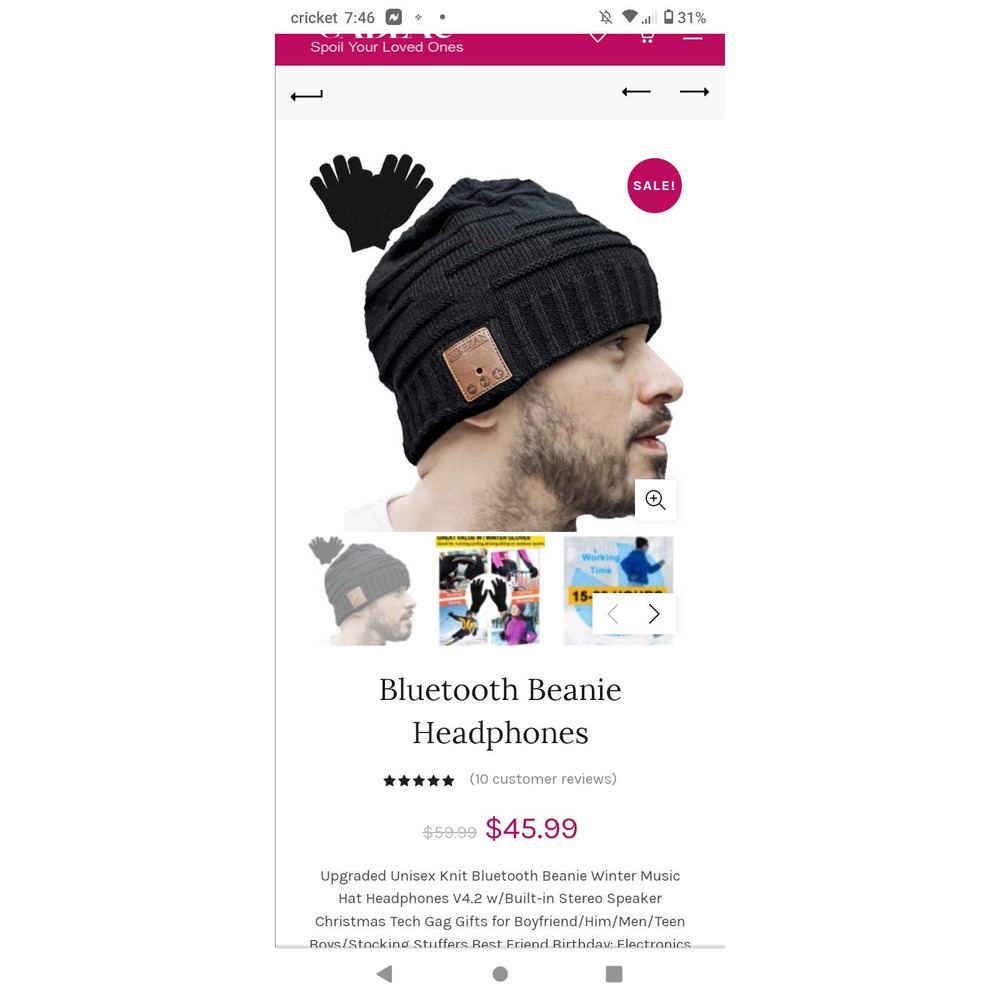 NEW Bluetooth beanie
